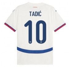 Maglia Serbia Tadić 10 Divisa Trasferta Euro 2024
