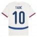 Maglia Serbia Tadić 10 Divisa Trasferta Euro 2024