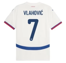 Maglia Serbia Vlahović 7 Divisa Trasferta Euro 2024