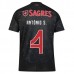 Maglia SL Benfica António S. 4 Divisa Trasferta 2024/25