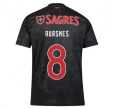 Maglia SL Benfica Aursnes 8 Divisa Trasferta 2024/25