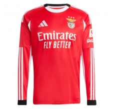 Maglia SL Benfica Divisa Prima 2025/26 Manica Lunga