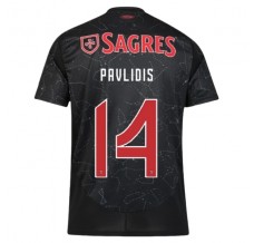 Maglia SL Benfica Pavlidis 14 Divisa Trasferta 2024/25
