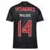 Maglia SL Benfica Pavlidis 14 Divisa Trasferta 2024/25