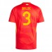 Maglia Spagna Balde 3 Divisa Prima Euro 2024
