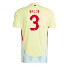 Maglia Spagna Balde 3 Divisa Trasferta Euro 2024