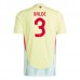 Maglia Spagna Balde 3 Divisa Trasferta Euro 2024
