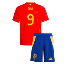 Maglia Spagna Gavi 9 Bambino Divisa Prima Euro 2024