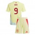 Maglia Spagna Gavi 9 Bambino Divisa Trasferta Euro 2024