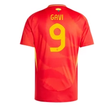 Maglia Spagna Gavi 9 Divisa Prima Euro 2024