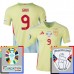 Maglia Spagna Gavi 9 Divisa Trasferta Euro 2024 Patch