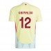 Maglia Spagna Grimaldo 12 Divisa Trasferta Euro 2024