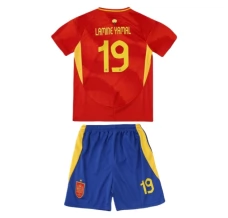Maglia Spagna Lamine Yamal 19 Bambino Divisa Prima Euro 2024