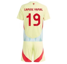 Maglia Spagna Lamine Yamal 19 Bambino Divisa Trasferta Euro 2024