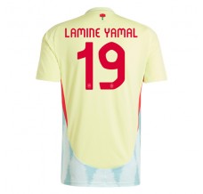 Maglia Spagna Lamine Yamal 19 Divisa Trasferta Euro 2024