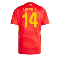 Maglia Spagna Laporte 14 Divisa Prima Euro 2024