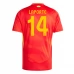 Maglia Spagna Laporte 14 Divisa Prima Euro 2024