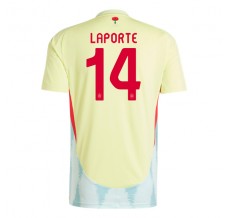 Maglia Spagna Laporte 14 Divisa Trasferta Euro 2024