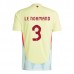 Maglia Spagna Le Normand 3 Divisa Trasferta Euro 2024