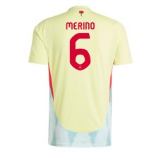 Maglia Spagna Merino 6 Divisa Trasferta Euro 2024