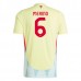 Maglia Spagna Merino 6 Divisa Trasferta Euro 2024