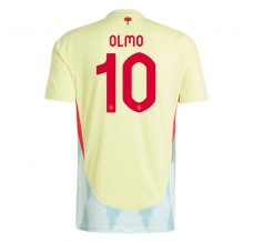 Maglia Spagna Olmo 10 Divisa Trasferta Euro 2024