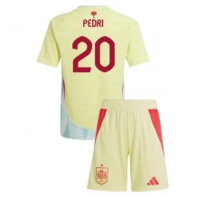 Maglia Spagna Pedri 20 Bambino Divisa Trasferta Euro 2024