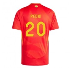 Maglia Spagna Pedri 20 Divisa Prima Euro 2024