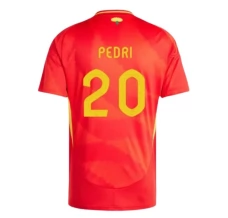 Maglia Spagna Pedri 20 Divisa Prima Euro 2024
