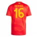Maglia Spagna Rodrigo 16 Divisa Prima Euro 2024