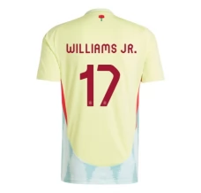 Maglia Spagna Williams Jr. 17 Divisa Trasferta Euro 2024