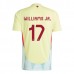 Maglia Spagna Williams Jr. 17 Divisa Trasferta Euro 2024
