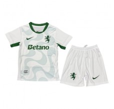 Maglia Sporting Lisbona Bambino Divisa Trasferta 2025/26