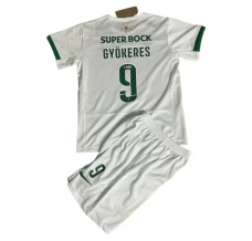 Maglia Sporting Lisbona Gyökeres 9 Bambino Divisa Trasferta 2024/25 Maglia Sporting Lisbona Gyökeres 9 Bambino Divisa Trasferta 2024/25