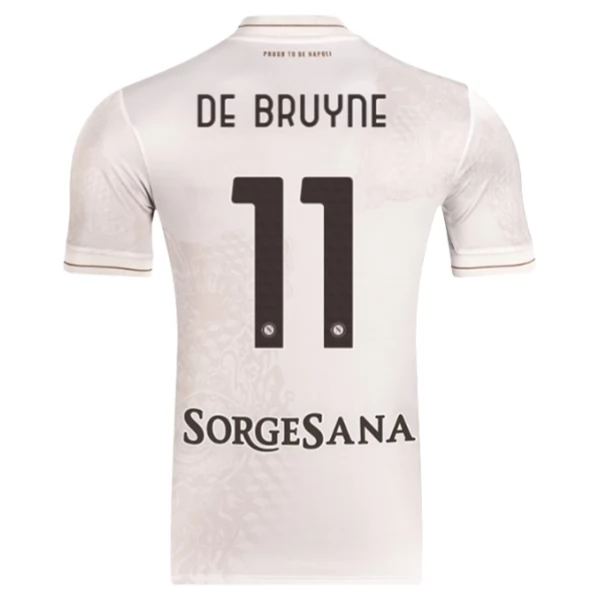 Maglia SSC Napoli De Bruyne 11 Divisa Trasferta 2025/26 Maglia SSC Napoli De Bruyne 11 Divisa Trasferta 2025/26