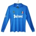 Maglia SSC Napoli Kit Gara Home Retro 1987-88 Maniche Lunghe