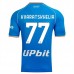 Maglia SSC Napoli Kvaratskhelia 77 Divisa Prima 2023/24
