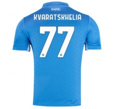 Maglia SSC Napoli Kvaratskhelia 77 Divisa Prima 2024/25