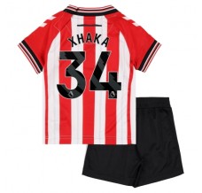 Maglia Sunderland AFC Xhaka 34 Kit Gara Home Bambino 2025/26
