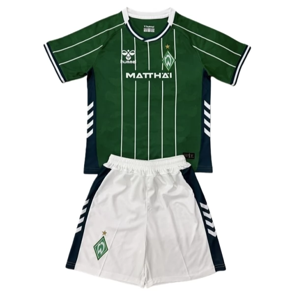 Maglia SV Werder Bremen Kit Gara Home Bambino 2025/26 Maglia SV Werder Bremen Kit Gara Home Bambino 2025/26
