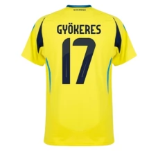 Maglia Svezia Gyökeres 17 Divisa Prima 2024 Maglia Svezia Gyökeres 17 Divisa Prima 2024