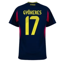 Maglia Svezia Gyökeres 17 Divisa Trasferta 2024 Maglia Svezia Gyökeres 17 Divisa Trasferta 2024