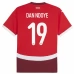 Maglia Svizzera Dan Ndoye 19 Divisa Prima Euro 2024