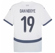 Maglia Svizzera Dan Ndoye 19 Divisa Trasferta Euro 2024