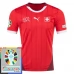 Maglia Svizzera Divisa Prima Euro 2024 Patch