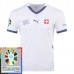 Maglia Svizzera Divisa Trasferta Euro 2024 Patch
