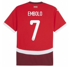 Maglia Svizzera Embolo 7 Divisa Prima Euro 2024