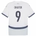 Maglia Svizzera Okafor 9 Divisa Trasferta Euro 2024
