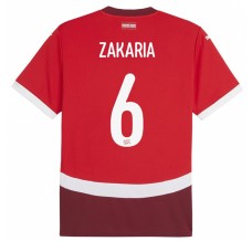 Maglia Svizzera Zakaria 6 Divisa Prima Euro 2024