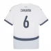 Maglia Svizzera Zakaria 6 Divisa Trasferta Euro 2024